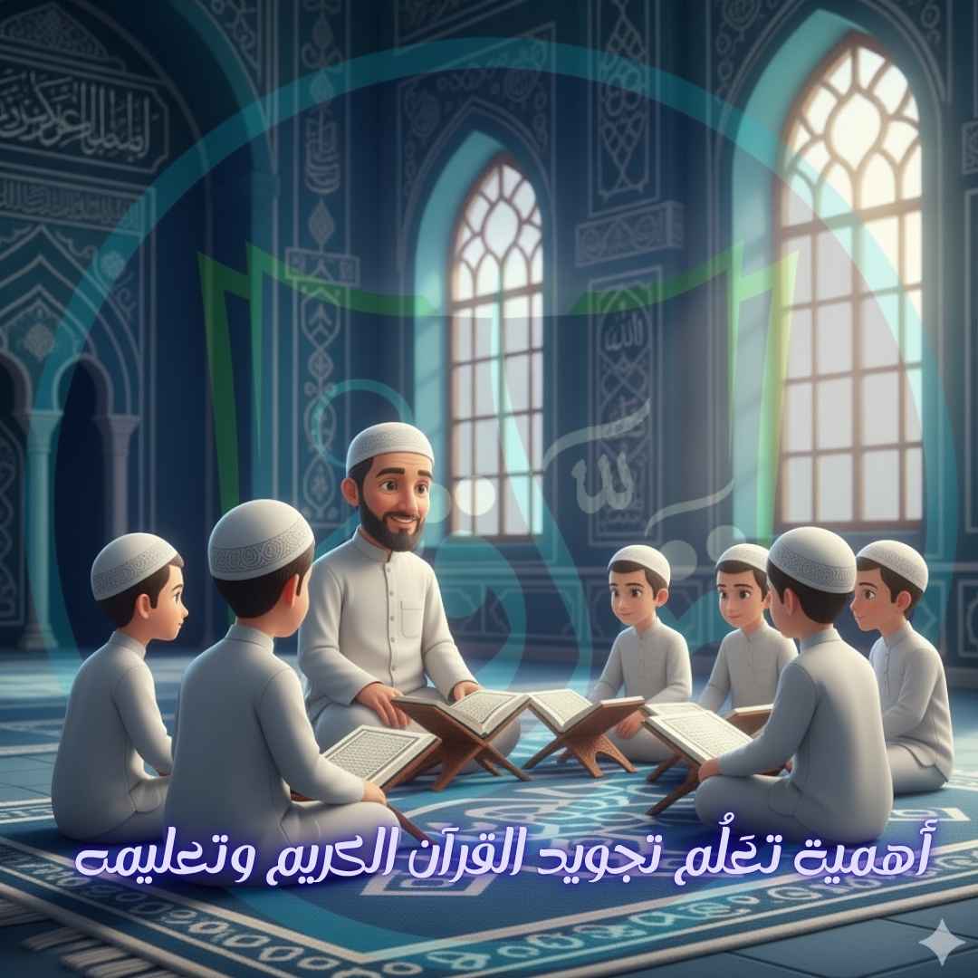 أهمية تعَلُم تجويد القرآن الكريم وتعليمه